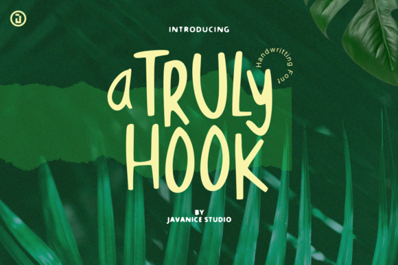 A Truly Hook: The Handwritten Typeface for Small Business Branding