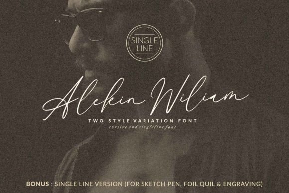 Alekin Wiliam: A Web Designer’s Review of This Flowing Script Font