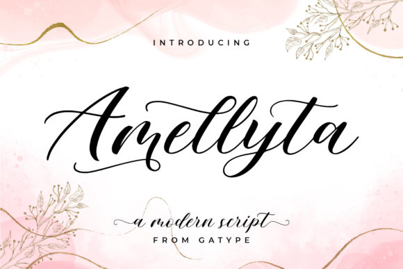 Amellyta: A Crafty Font Review for Handmade Sellers