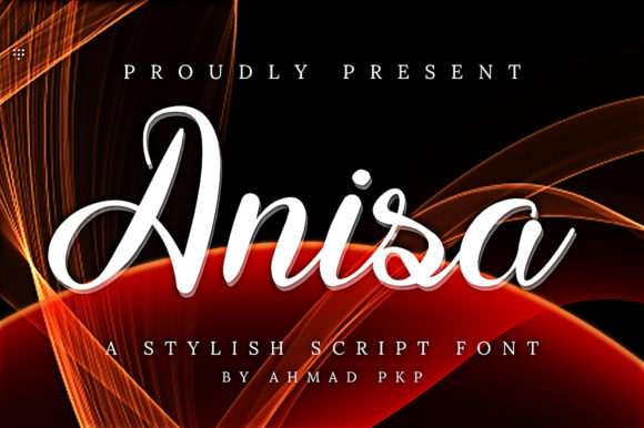 Anisa: A Script Font That Brings Warmth to Editorial Design