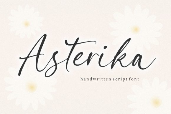 Asterika: A Handwritten Font for Digital Brand Identity