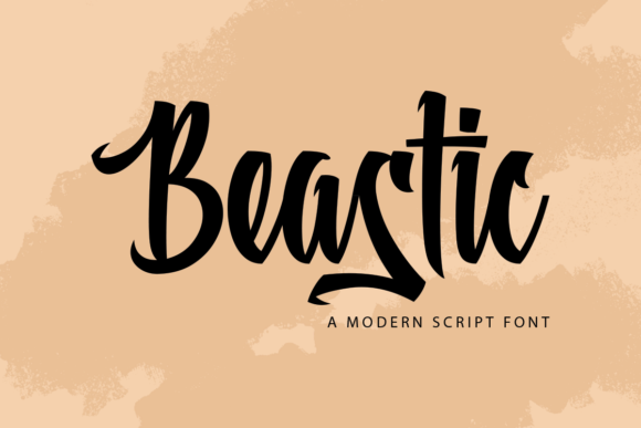 Beastic: A Handwritten Font That Sharpens Your Campaign Message