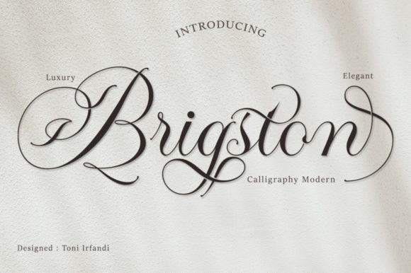 Brigston: A Script Font That Brings Campaigns to Life