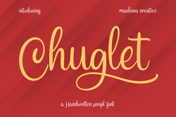 Chuglet: A Script Font That Adds Charm to Your Business