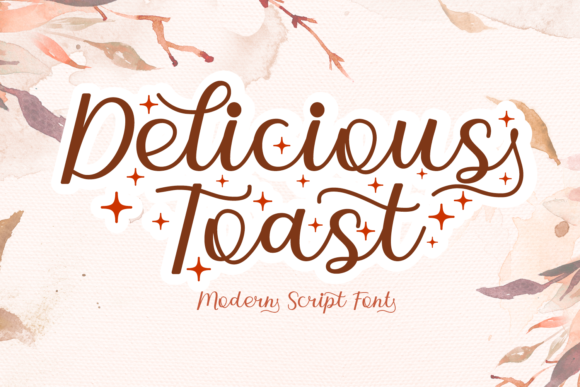 Delicious Toast Font: Script Typeface for Brand Impact