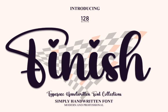 Finish: A Handwritten Script Font for Editorial Warmth and Readable Pages