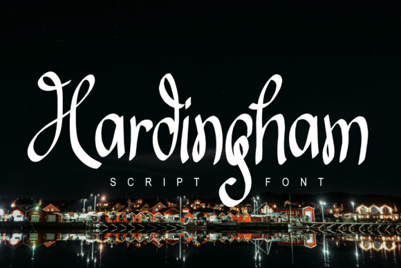 Hardingham Font Review: A Handwritten Style for Small Business Branding