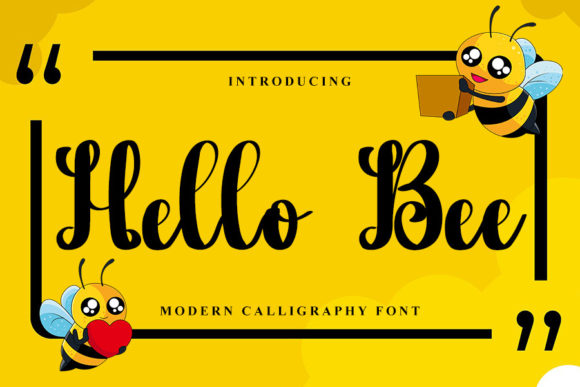 Hello Bee: A Handwritten Font for Editorial Warmth
