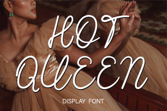 Hot Queen Font: The Script Typeface That Lifts Your Brand