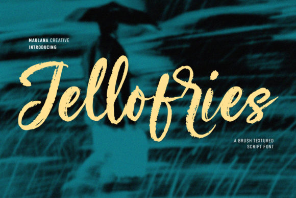 Jellofries Font: A Handmade Maker's Perfect Script Companion