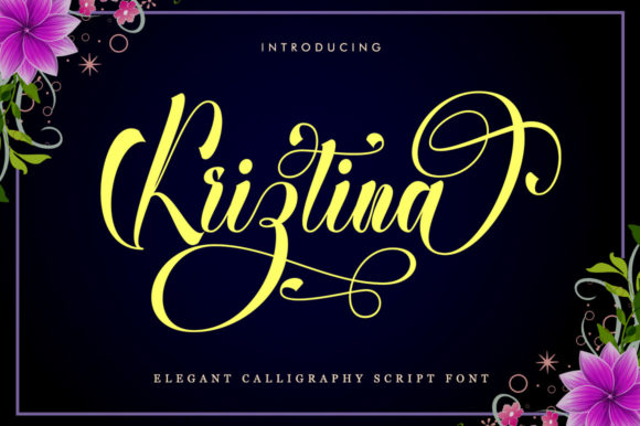 Kriztina: A Modern Calligraphy Font Built for Branding Projects