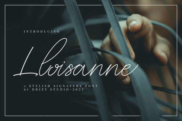 Lloisanne: A Handwritten Font for Polished Branding