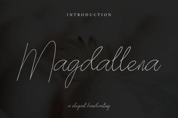 Magdallena: A Calligraphy Font for Thoughtful Editorial Design