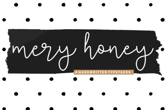 Mery Honey: A Relaxed Handwritten Font for Modern Branding