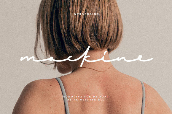 Mockine: A Script Font That Earns Its Place in Campaign Work