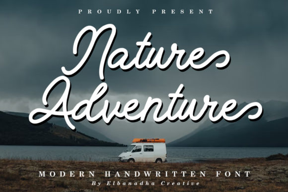 Nature Adventure: A Handwritten Font for Thoughtful Editorial Design
