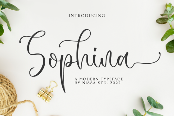 Sophina: A Designer’s Honest Take on This Script Font