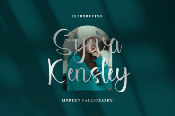 Syeva Kensley: A Handwritten Font for Web Design