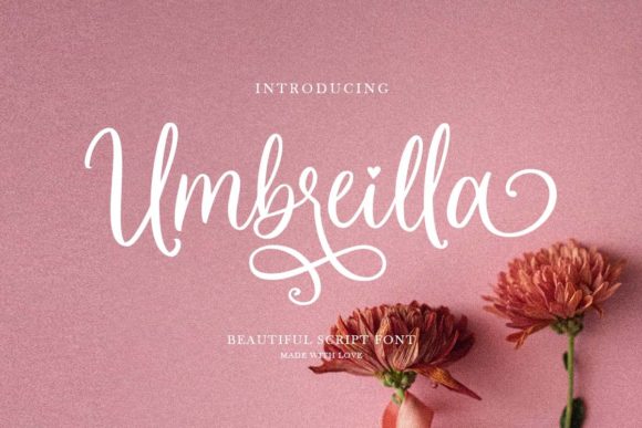 Umbreilla Script Font for Modern Web Design and Digital Branding