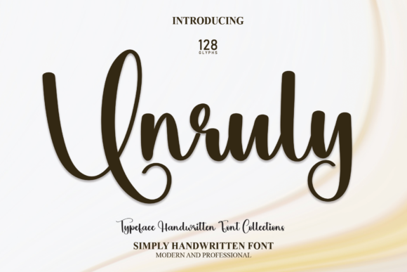 Unruly Script Font Review: A Handwritten Typeface for Authentic Branding