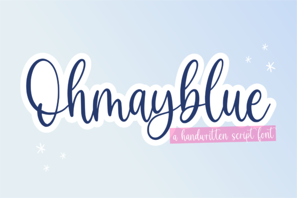 Why Ohmayblue Is the Script Font Your Editorial Brand Needs